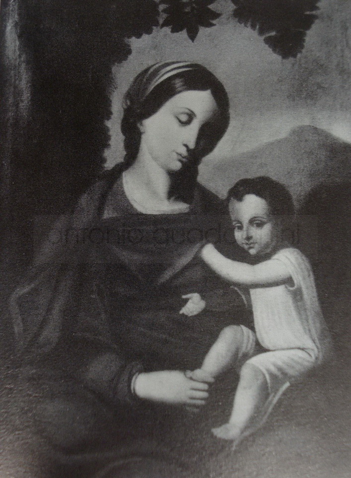 Ritratto di ignota - 1837 - olio su cartone cm. 29x22 - collezione privata